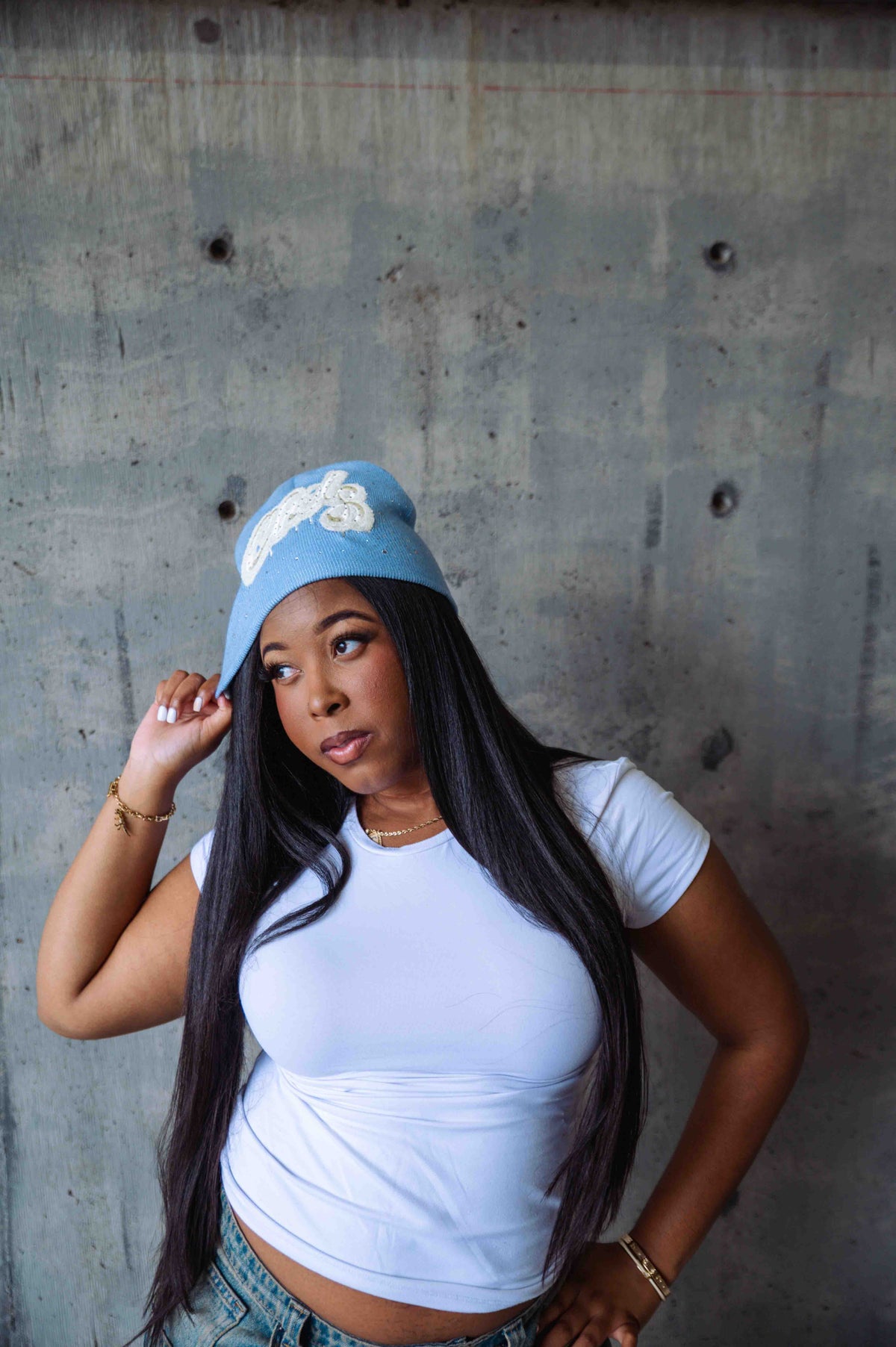 CHELS Signature Beanie - LIGHT BLUE